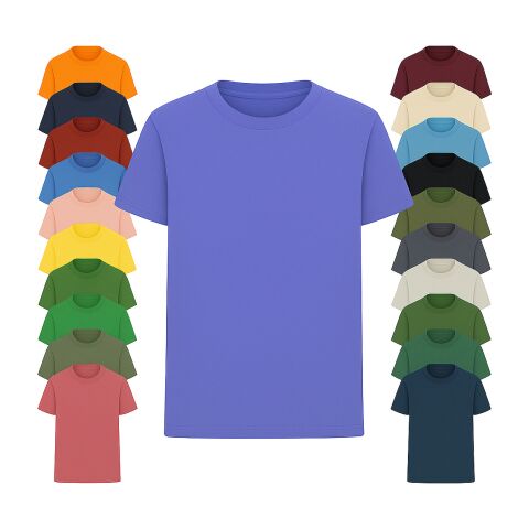 T-SHIRT in Sonderfarbe PMS Wunschfarbe | S | ohne Werbeanbringung | ohne Werbeanbringung | ohne Werbeanbringung | Weiß | Weiß