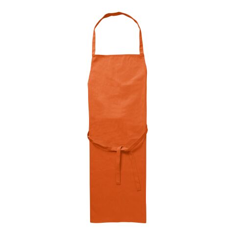 Polyester (200 gr/m²) Schürze Mindy Orange | ohne Werbeanbringung | Nicht verfügbar | Nicht verfügbar