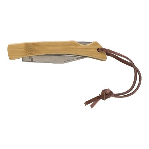 Klappbares Messer aus Edelstahl und Bambus Beckett