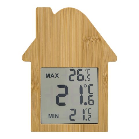 Bambus-Wetterstation Lane Braun | ohne Werbeanbringung | Nicht verfügbar | Nicht verfügbar