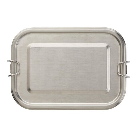 Edelstahl-Lunchbox Reese Silber | ohne Werbeanbringung | Nicht verfügbar | Nicht verfügbar