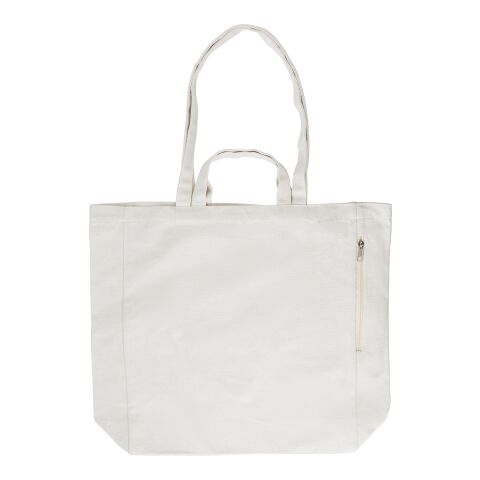 Einkaufstasche aus recycelter Baumwolle Bennett beige | ohne Werbeanbringung | Nicht verfügbar | Nicht verfügbar