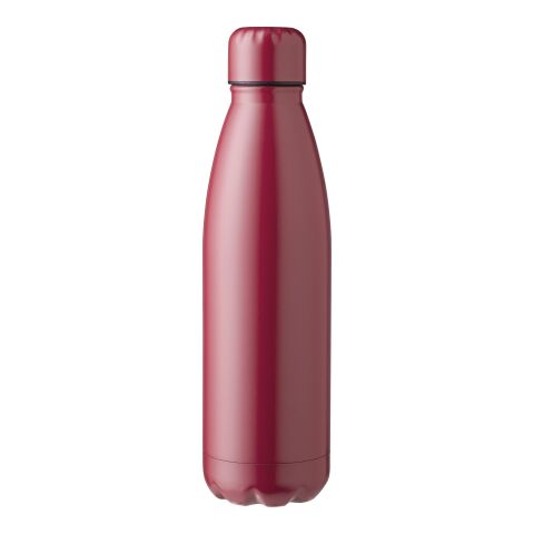 Doppelwandige Edelstahlflasche (500 ml) Amara dunkelrot | ohne Werbeanbringung | Nicht verfügbar | Nicht verfügbar