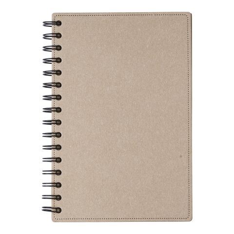 Hardcover-Notizbuch aus recyceltem Karton Caleb Braun | ohne Werbeanbringung | Nicht verfügbar | Nicht verfügbar