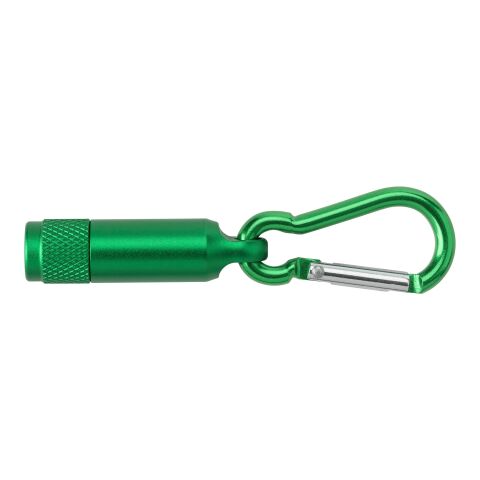 Mini-Taschenlampe aus Aluminium mit Karabiner