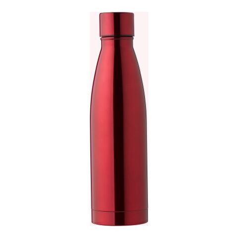 Doppelwandige Trinkflasche aus Edelstahl &#039;Marcelino&#039; Rot | ohne Werbeanbringung | Nicht verfügbar | Nicht verfügbar