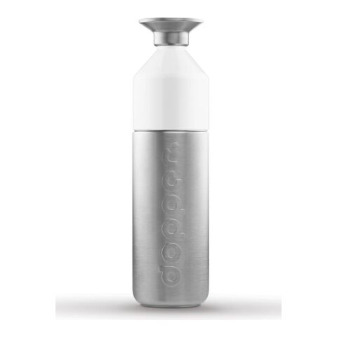 Dopper Steel 1.1L silber/weiß | Digitaldruck | Vorderseite | 30 mm x 40 mm