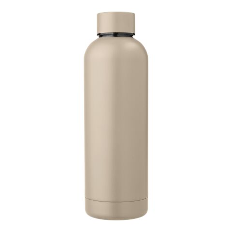 Flasche aus recyceltem Edelstahl Isaiah beige | ohne Werbeanbringung | Nicht verfügbar | Nicht verfügbar