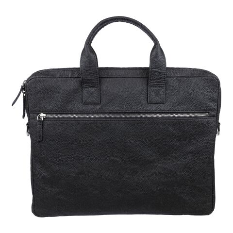 Laptoptasche Lillian aus Tomatenleder Schwarz | ohne Werbeanbringung | Nicht verfügbar | Nicht verfügbar