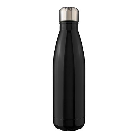 Einwandiger Edelstahlflasche aus recyceltem Stahl 650 ml Cliff Schwarz | ohne Werbeanbringung | Nicht verfügbar | Nicht verfügbar