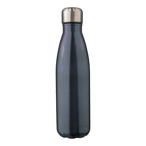 Doppelwandige Edelstahlflasche 500 ml Clifford aus recyceltem Stahl grau | ohne Werbeanbringung | Nicht verfügbar | Nicht verfügbar