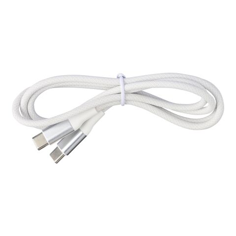 Nylon Ladekabel Jacob Weiß | ohne Werbeanbringung | Nicht verfügbar | Nicht verfügbar