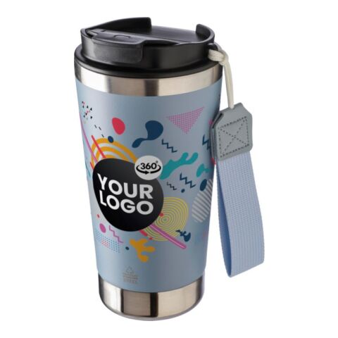 Doppelwandiger Trinkbecher aus recyceltem Edelstahl 500 ml Kayla