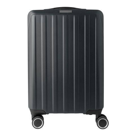 Werbeartikel ABS-Koffer Alaric – schwarz – mit Logo bedruckt