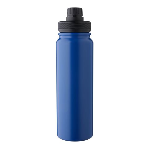 Doppelwandige Flasche aus Edelstahl (800 ml) Zinnia Kobaltblau | ohne Werbeanbringung | Nicht verfügbar | Nicht verfügbar