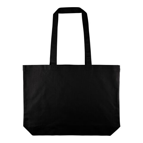 Eco-Tex® Baumwolle (140 g/m2) Einkaufstasche Tarin Schwarz | ohne Werbeanbringung | Nicht verfügbar | Nicht verfügbar