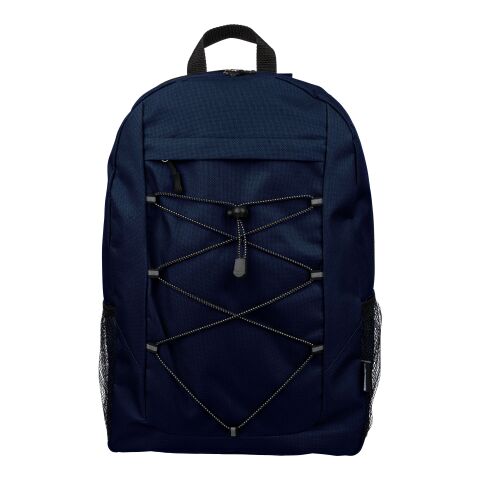 rPET-Polyester (600D) Abenteuerrucksack Jari Blau | ohne Werbeanbringung