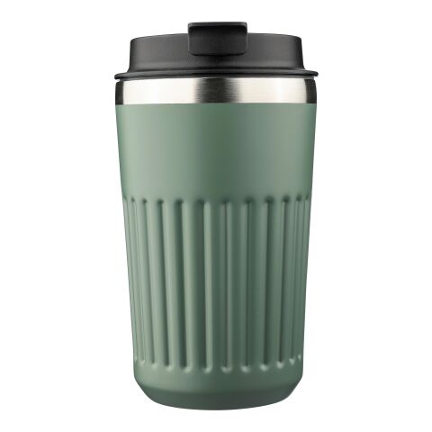 Reisebecher aus recyceltem Edelstahl (400 ml) Chiara Grün | ohne Werbeanbringung | Nicht verfügbar | Nicht verfügbar