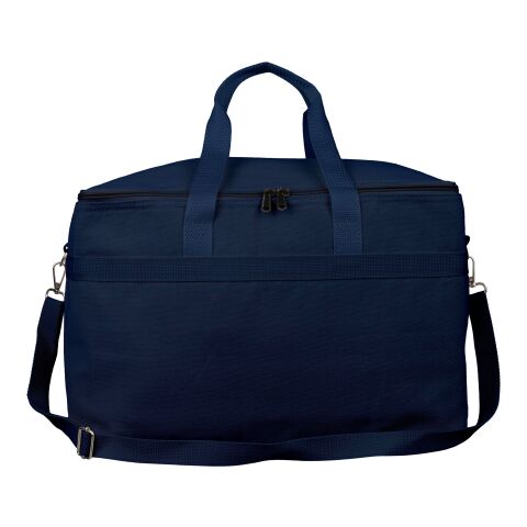 Werbeartikel Kühltasche aus recyceltem Polycotton (330 g/m2) Luz – blau – mit Logo bedruckt