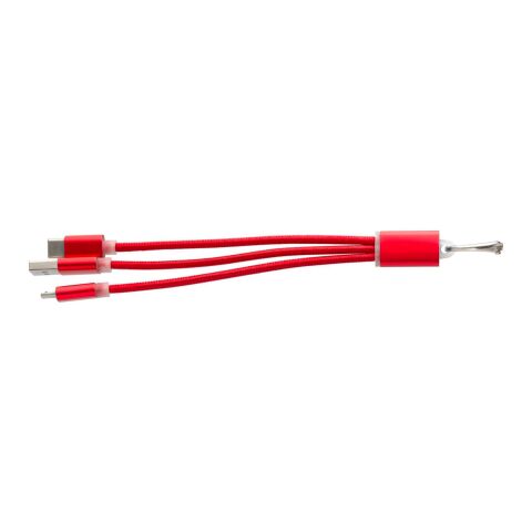 USB-Aufladekabel 'Choose' aus Aluminium