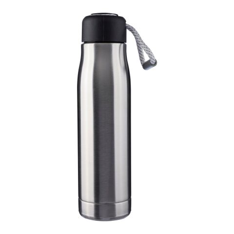 Doppelwandige Trinkflasche aus recyceltem Edelstahl (500 ml) Solene Silber