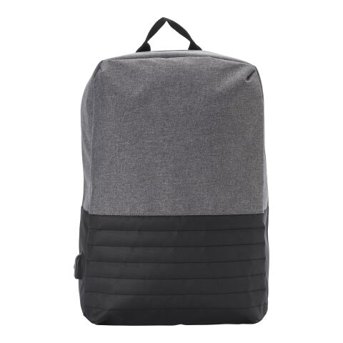 Antidiebstahl Rucksack &#039;Birmingham&#039; aus PVC Schwarz | ohne Werbeanbringung | Nicht verfügbar | Nicht verfügbar