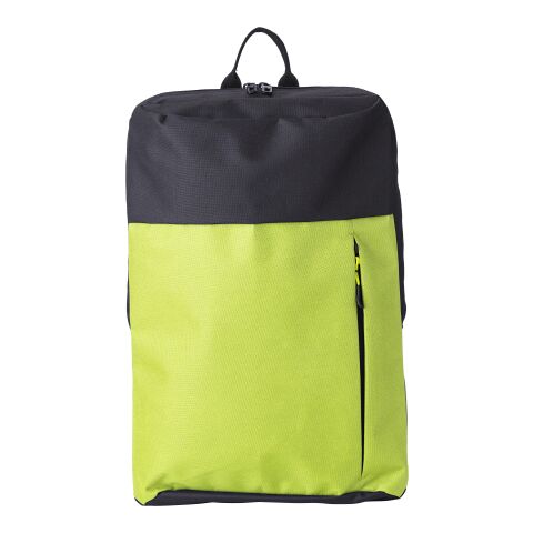 Rucksack &#039;Martin&#039; aus Polyester Hellgrün | ohne Werbeanbringung | Nicht verfügbar | Nicht verfügbar