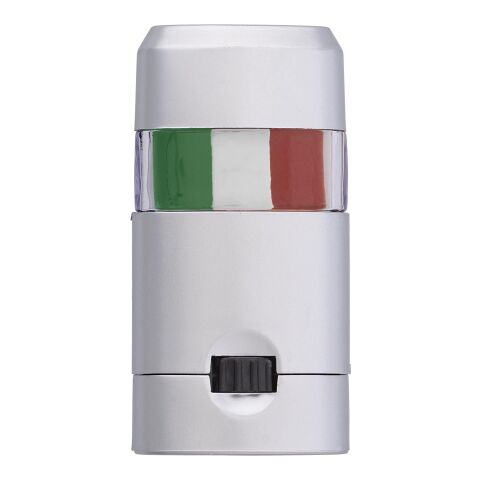 Werbeartikel Schmink stick Jacob – grün/weiß – mit Logo bedruckt