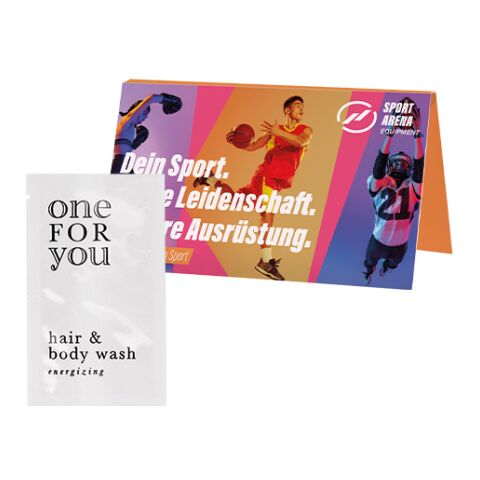 Werbekarte Long, Non-Food 4c Euroskala | Duschgel &amp; Shampoo
