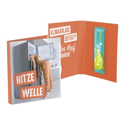 Werbekarte Midi hywell RELOAD Limette
