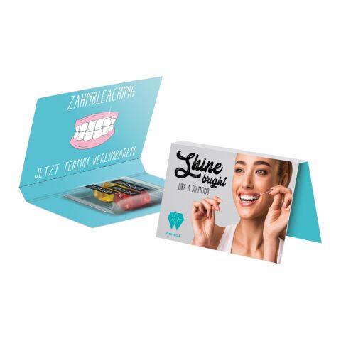 Werbekarte Visitenkartenformat Trolli Team Bärchen 4c Euroskala