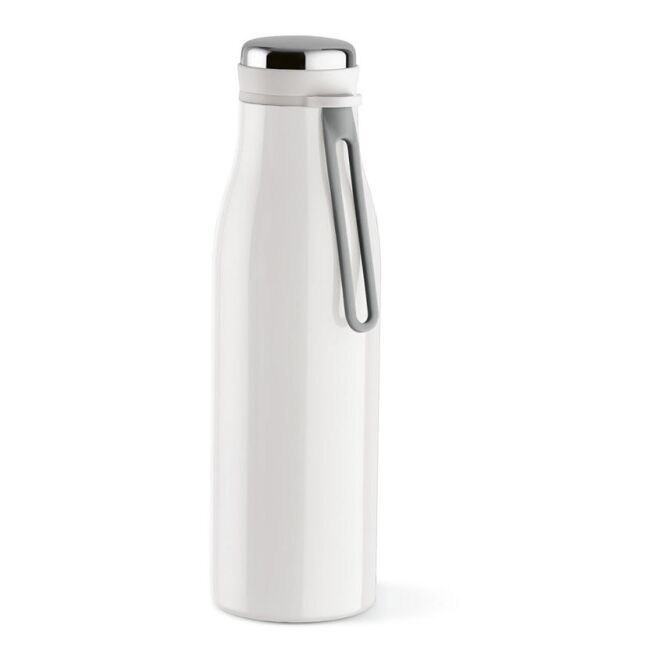 NONE Firmengeschenk Arkansas 500 Trinkflasche mit Gravur – Weiß –