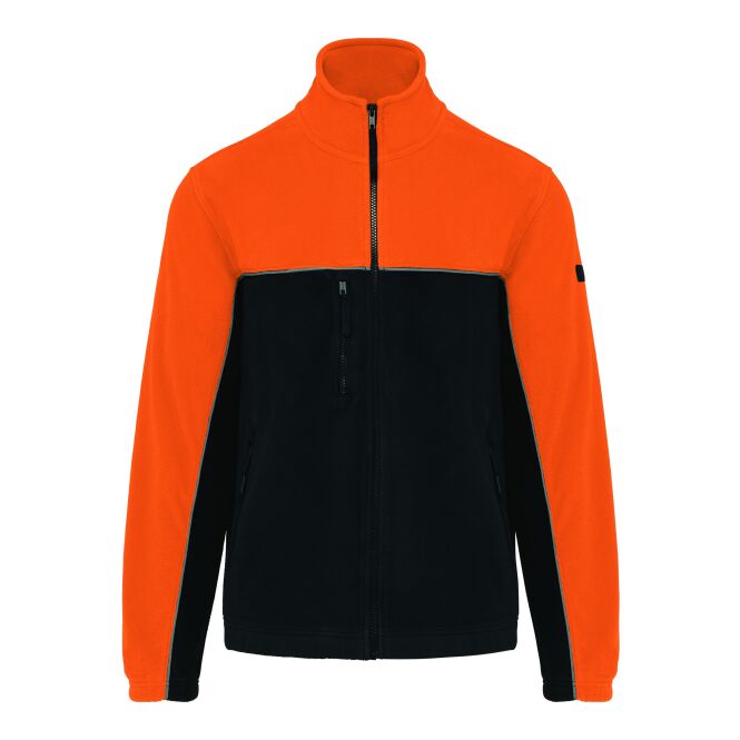 NONE Mitarbeitergeschenk Unisex-Fleecejacke 280 g/m² mit Logodruck