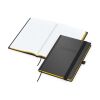 Notizbuch Color-Book Bestseller Schwarz-gelb | A5 | ohne Werbeanbringung | Gelb