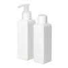Dosierflasche mit Spender 150 ml unbefüllt weiß | ohne Werbeanbringung | Nicht verfügbar | Nicht verfügbar