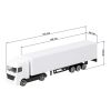 Miniatur-Fahrzeug "Truck" weiß | ohne Werbeanbringung | Nicht verfügbar | Nicht verfügbar