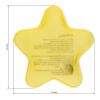Gel-Wärmekissen "Stern" gelb | ohne Werbeanbringung | Nicht verfügbar | Nicht verfügbar