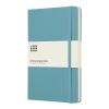 Moleskine Classic Hardcover Notizbuch L – liniert Standard | riffblau | ohne Werbeanbringung | Nicht verfügbar | Nicht verfügbar