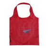 Bungalow faltbare Polyester Tragetasche Standard | rot | ohne Werbeanbringung | Nicht verfügbar | Nicht verfügbar | Nicht verfügbar