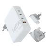 Xtorm XVC2140 GaN Ultra 140 W Reiseadapter mit 240 W USB-C PD-Kabel Standard | Weiß | ohne Werbeanbringung | Nicht verfügbar | Nicht verfügbar