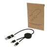 Alasia 30 cm 5-in-1 Kabel aus recyceltem Kunststoff für Datenübertragung und 27W Schnellladung Standard | schwarz | ohne Werbeanbringung | Nicht verfügbar | Nicht verfügbar