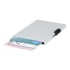 SMART RCS magnetischer RFID Kartenhalter silber