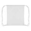 Cal Sublimation Sportbeutel weiß-weiß | ohne Werbeanbringung | Nicht verfügbar | Nicht verfügbar