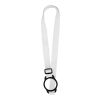 Lior Sublimation Lanyard mit Silikonband weiß