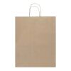 Kraft 80–90 g/m² Papiertasche mit Kordelgriffen – 32 × 17 × 39 cm Kraftpapier | ohne Werbeanbringung | Nicht verfügbar | Nicht verfügbar
