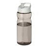 H2O Base® 650 ml Sportflasche mit Ausgussdeckel kohle-weiss | ohne Werbeanbringung | Nicht verfügbar | Nicht verfügbar