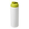 Baseline® Plus 750 ml Flasche mit Klappdeckel weiss-limone | ohne Werbeanbringung | Nicht verfügbar | Nicht verfügbar