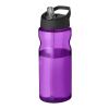 H2O Eco 650 ml Sportflasche mit Ausgussdeckel lila-schwarz | ohne Werbeanbringung | Nicht verfügbar | Nicht verfügbar