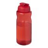 H2O Active® Eco Big Base 1L Sportflasche mit Klappdeckel rot-rot | ohne Werbeanbringung | Nicht verfügbar | Nicht verfügbar