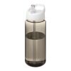 H2O Active® Octave Tritan™ 600 ml Sportflasche mit Ausgussdeckel kohle-weiss | ohne Werbeanbringung | Nicht verfügbar | Nicht verfügbar
